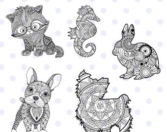 Download Eeyore Mandala Svg - Layered SVG Cut File