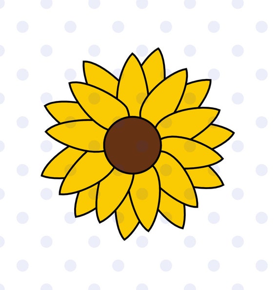 Download Sunflower sunflower svg sunflower clipart sun svg flower ...