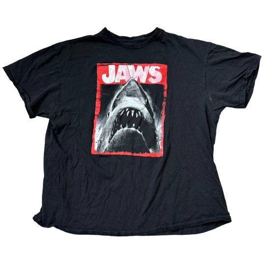 90年代ヴィンテージ『ジョーズ』映画Tシャツ、ホラースリラー 