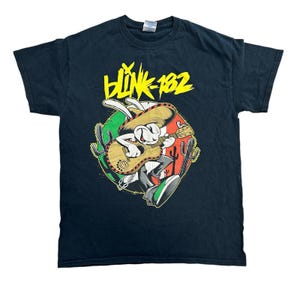 【90s復刻】BLINK182 Tシャツ©️1997 M&Oタグ メキシコ製 L VINTAGE BLINK 182 L/S Tシャツ | vintage clothing twoface