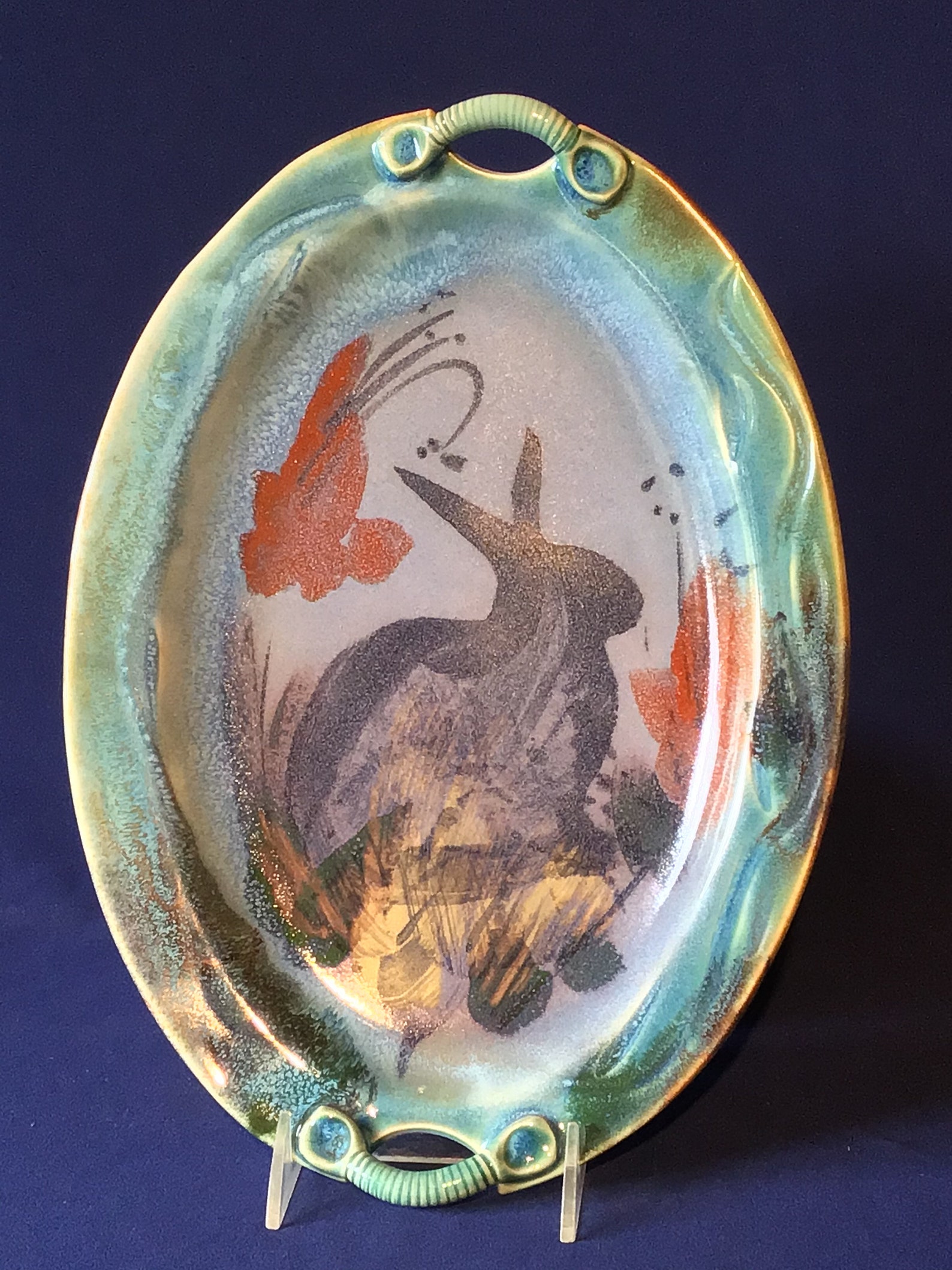 Bunny Rabbit Serving Platter Etsy