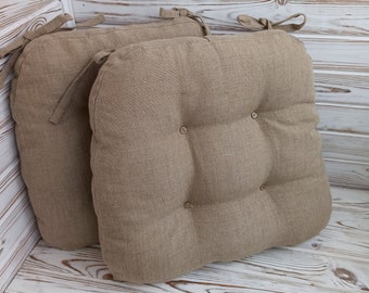 Custom chair cushions, chair pads