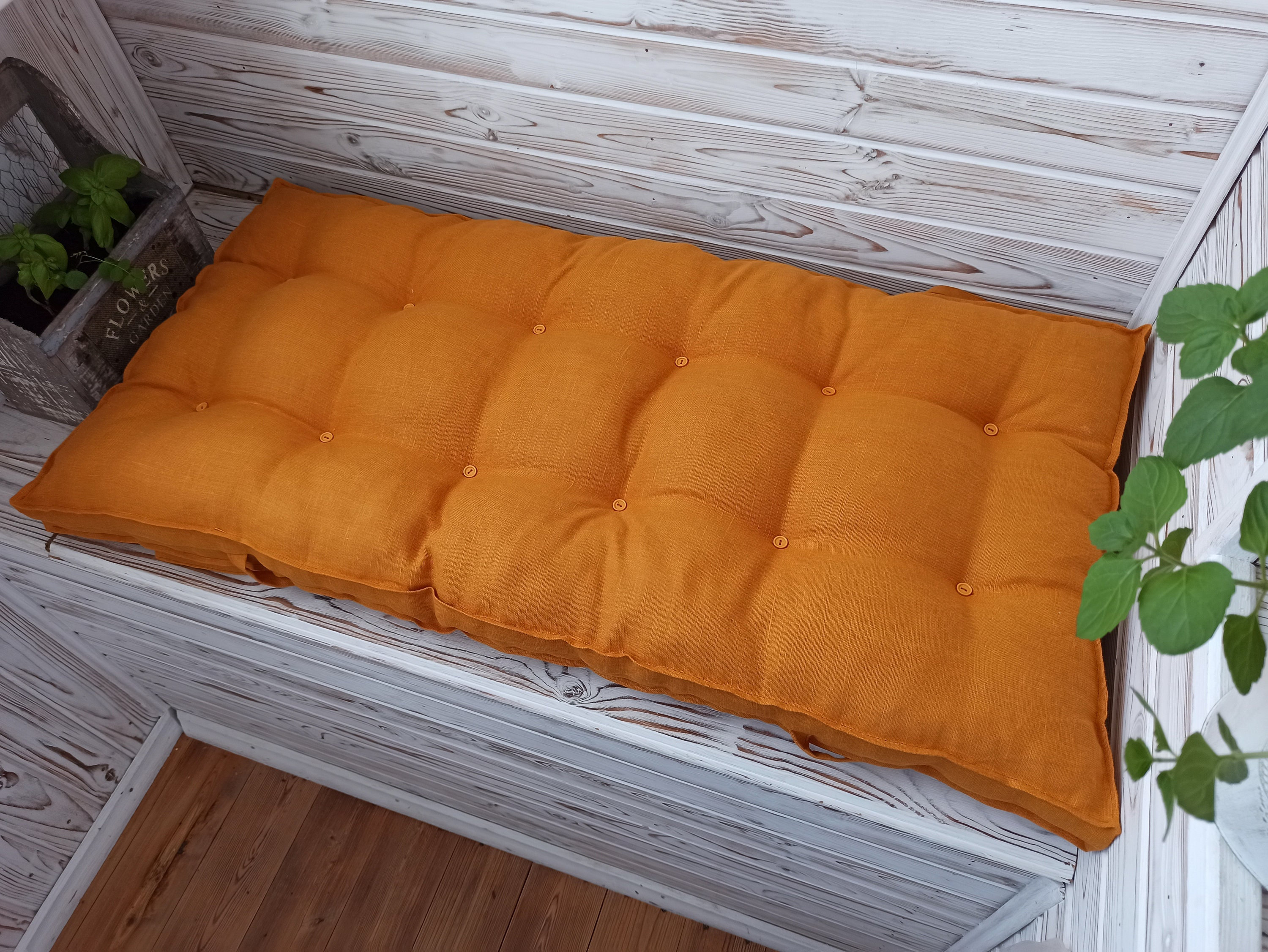 Custom Bench Cushion Decorative Pillows Many Different Custom