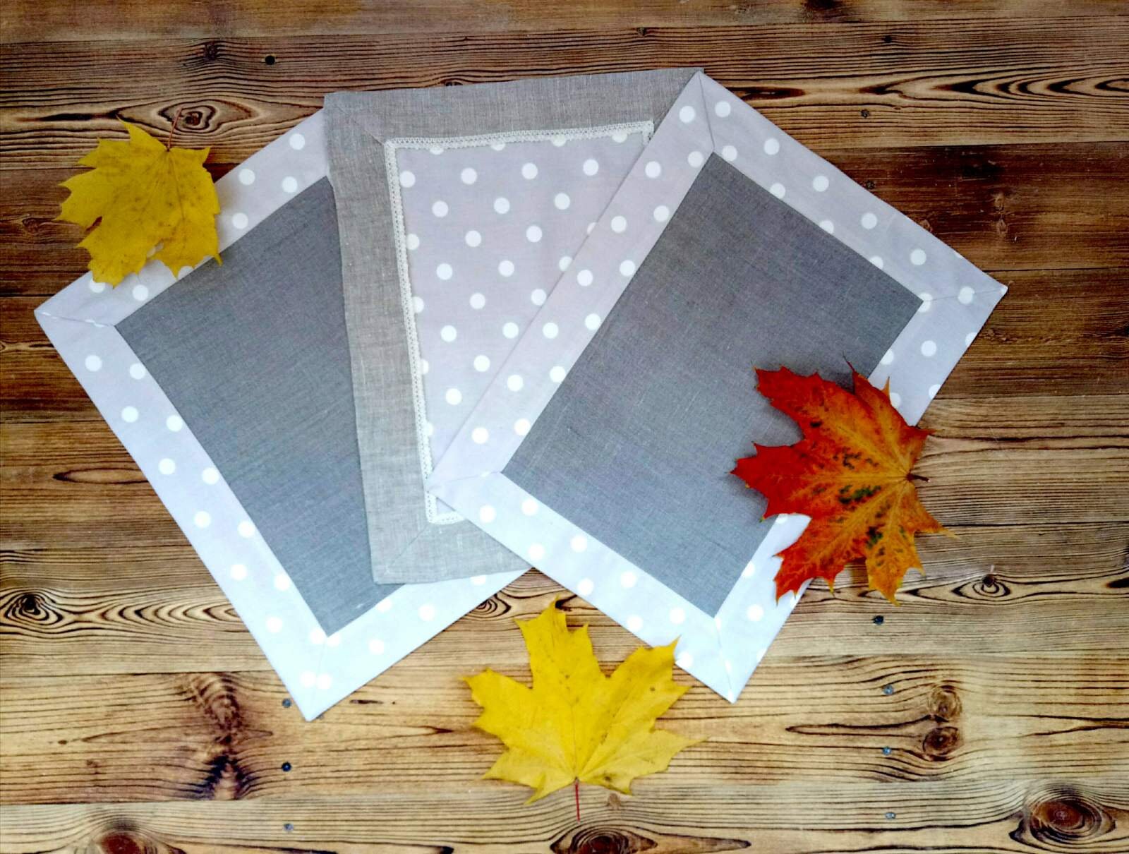 Napkins set 24 30x30 cm Etsy