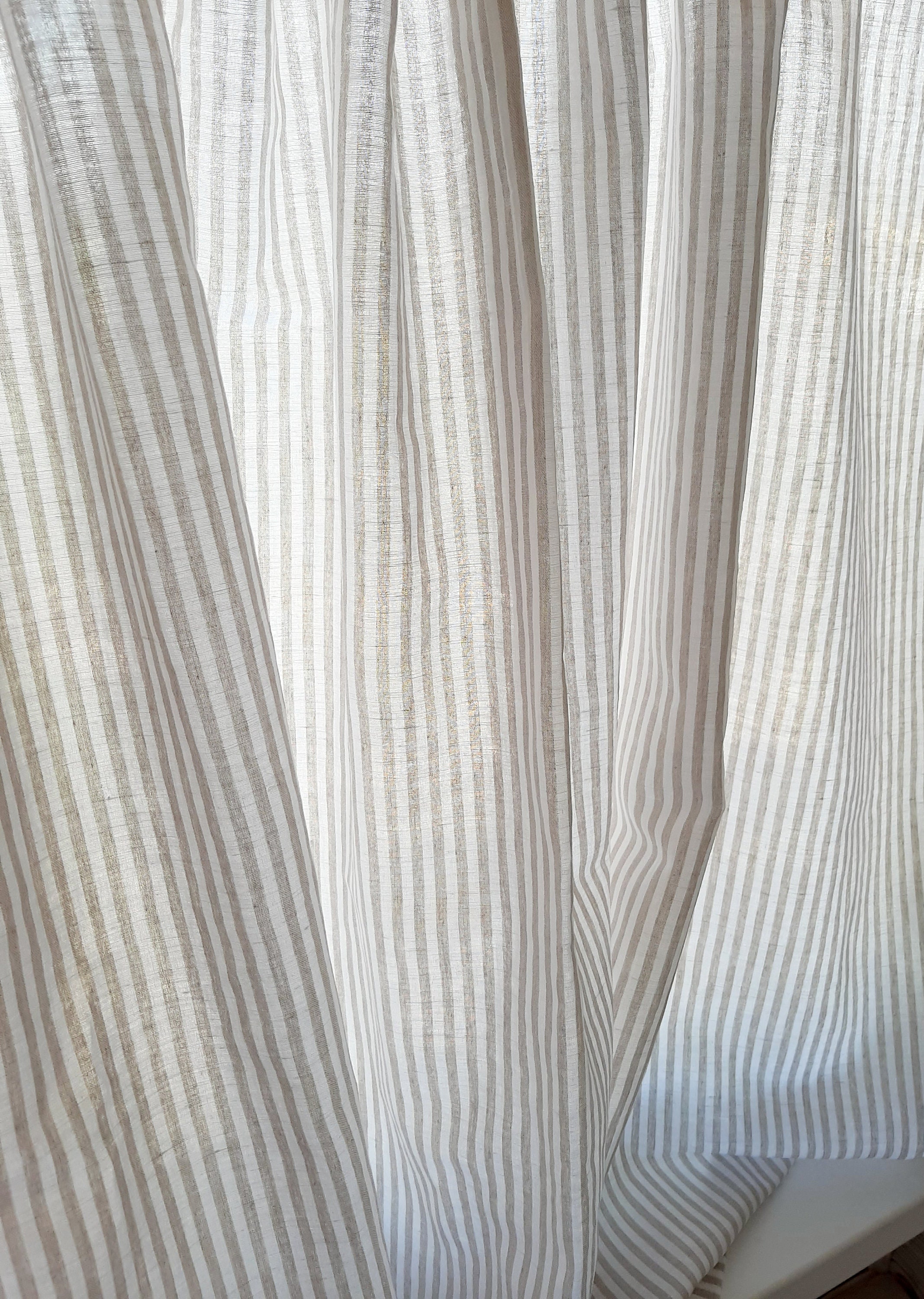 Kitchen curtains linen curtains panel farmhouse curtains | Etsy