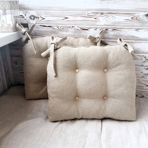 Pottery barn chair pads with ties new arrivals