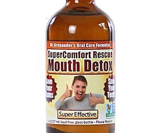 Detox Oil Pulling - Ayurvedic Formula - For Healthy Teeth & Gums - Cured Sesame Herbal Oil - Improve Gum Recession, Strengthens, Gum Healing