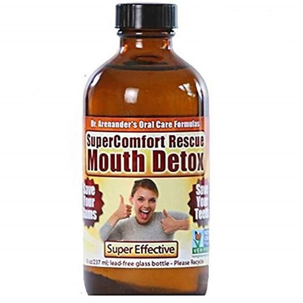 Detox Oil Pulling - Ayurvedic Formula - For Healthy Teeth & Gums - Cured Sesame Herbal Oil - Improve Gum Recession, Strengthens, Gum Healing