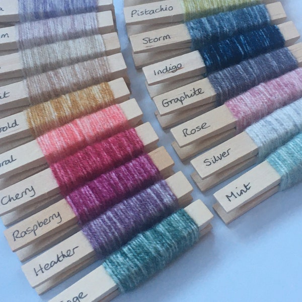 Stylecraft Batik DK full set of 18 yarn pegs