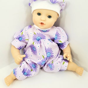 12 to 14 Baby Doll Clothes Romper Small Doll Jumper fit like Alexander Huggums Calin Corolle Adora Gotz Lee Middleton Reborn Little Mommy