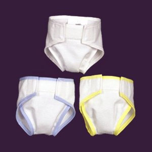 12-13-14-15-16-17-18 inch Doll Diaper Fits Dolls like Bitty Baby, Madame Alexander, Reborn Boy & Girl Doll Accessory, Silicone Baby Pants