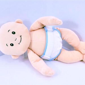 12" - 18" Doll Diaper / Sandals, Fits Dolls like 15" Baby Stella & FELLA and more