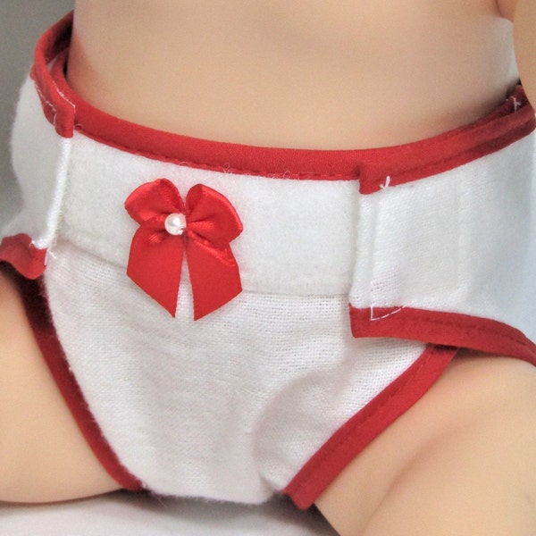 19 20 21 22 23 inch Doll Diaper, Reborn Baby Clothes, Silicone Newborn Pants fit Dolls like Adora, Lee Middleton, Madame Alexander, and more