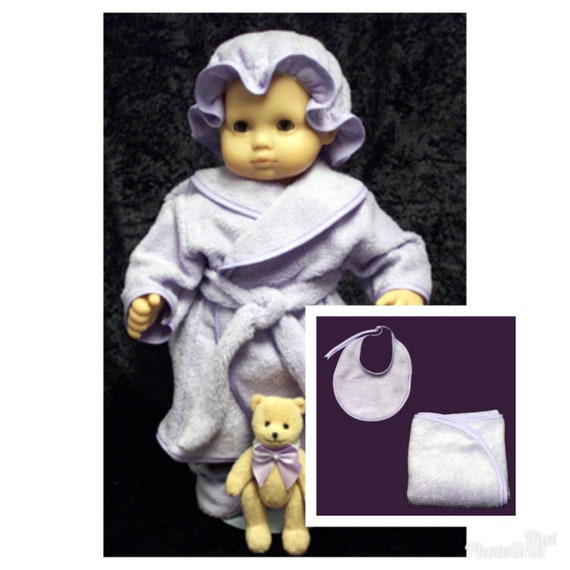 Lee Middleton Doll Bear Bathrobe For 19/" So Cute!!