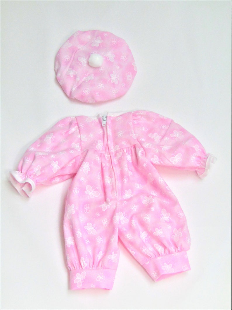 12 13 14 inch Small Doll Clothes, Baby Doll Romper, fit Dolls like Adora, Corolle, Gotz, Lee Middleton, Madame Alexander, Melissa & Doug image 4