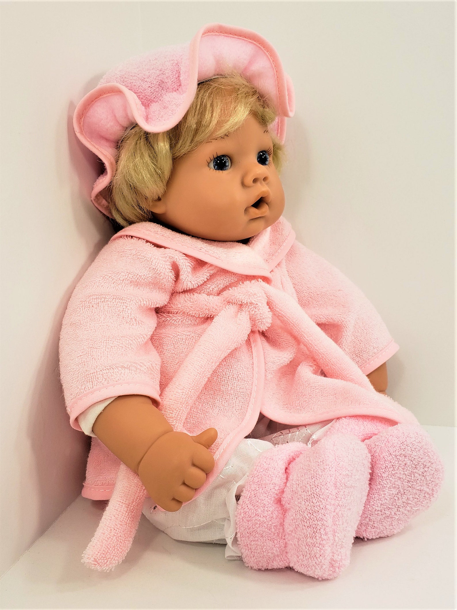12 13 14 Inch Doll Bathrobe Reborn Baby Clothes Fit Dolls Like Etsy