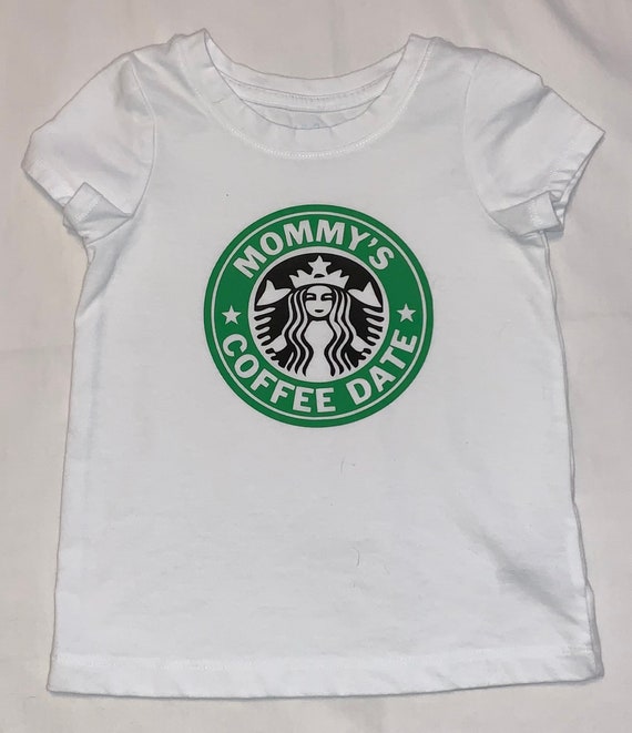 Download Starbucks toddler shirt / mommys coffee date / Starbucks | Etsy