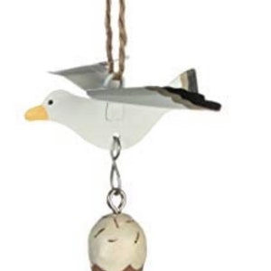 Tin of Sardines Quirky hanging ornament seagulls image 9