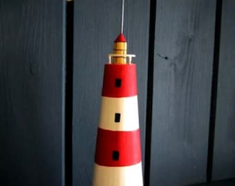 Wooden lighthouse ornaments / wall hanging