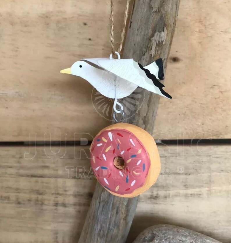 Tin of Sardines Quirky hanging ornament seagulls image 10