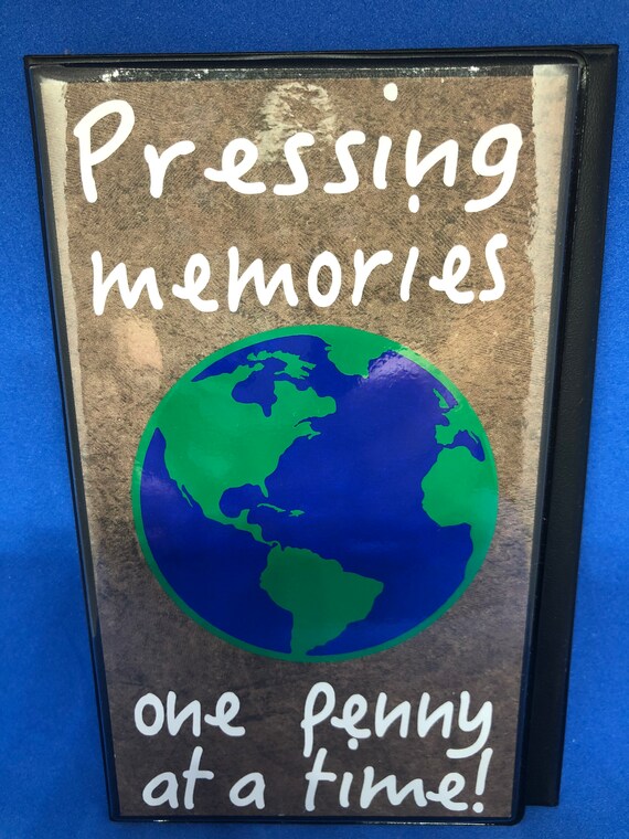 Elongated / Pressed Penny Souvenir Book / Album Adventure Etsy