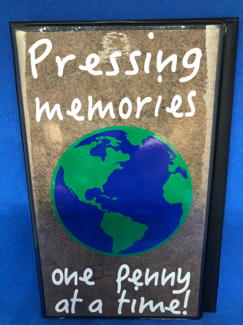 Elongated / Pressed Penny Souvenir Book / Album Adventure Etsy