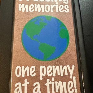 Elongated / Pressed Penny Souvenir Book / Album - Adventure Travel