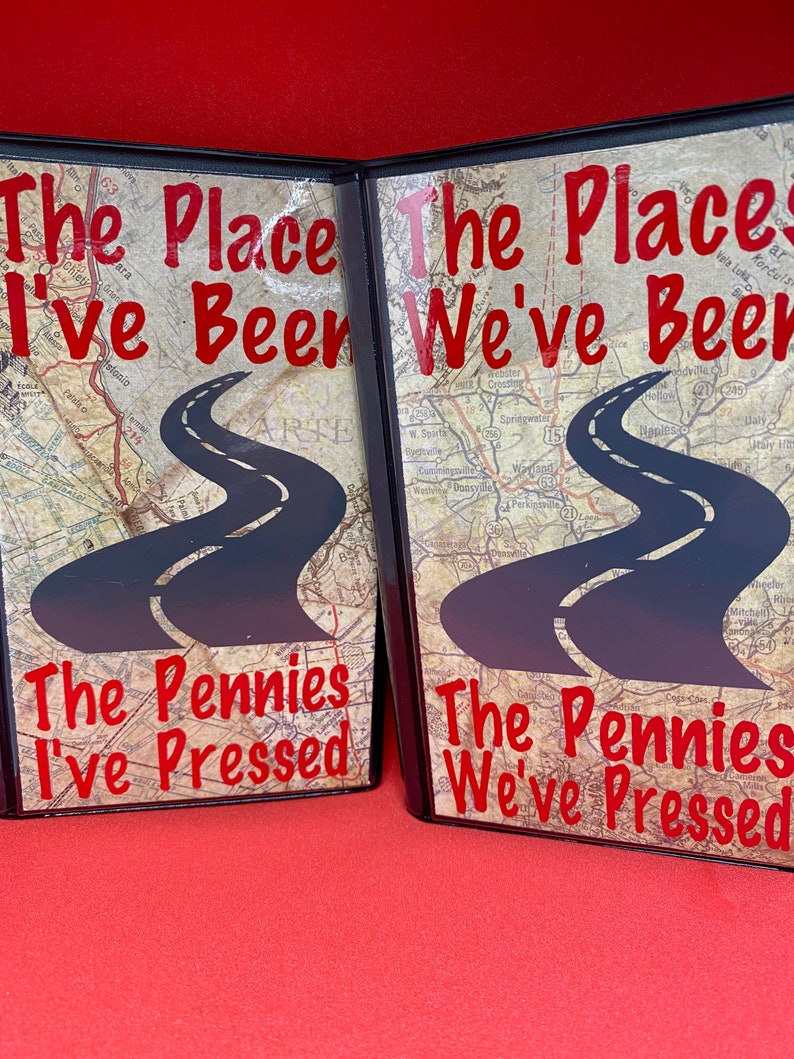 Elongated / Pressed Penny Souvenir Book / Album Collector Etsy