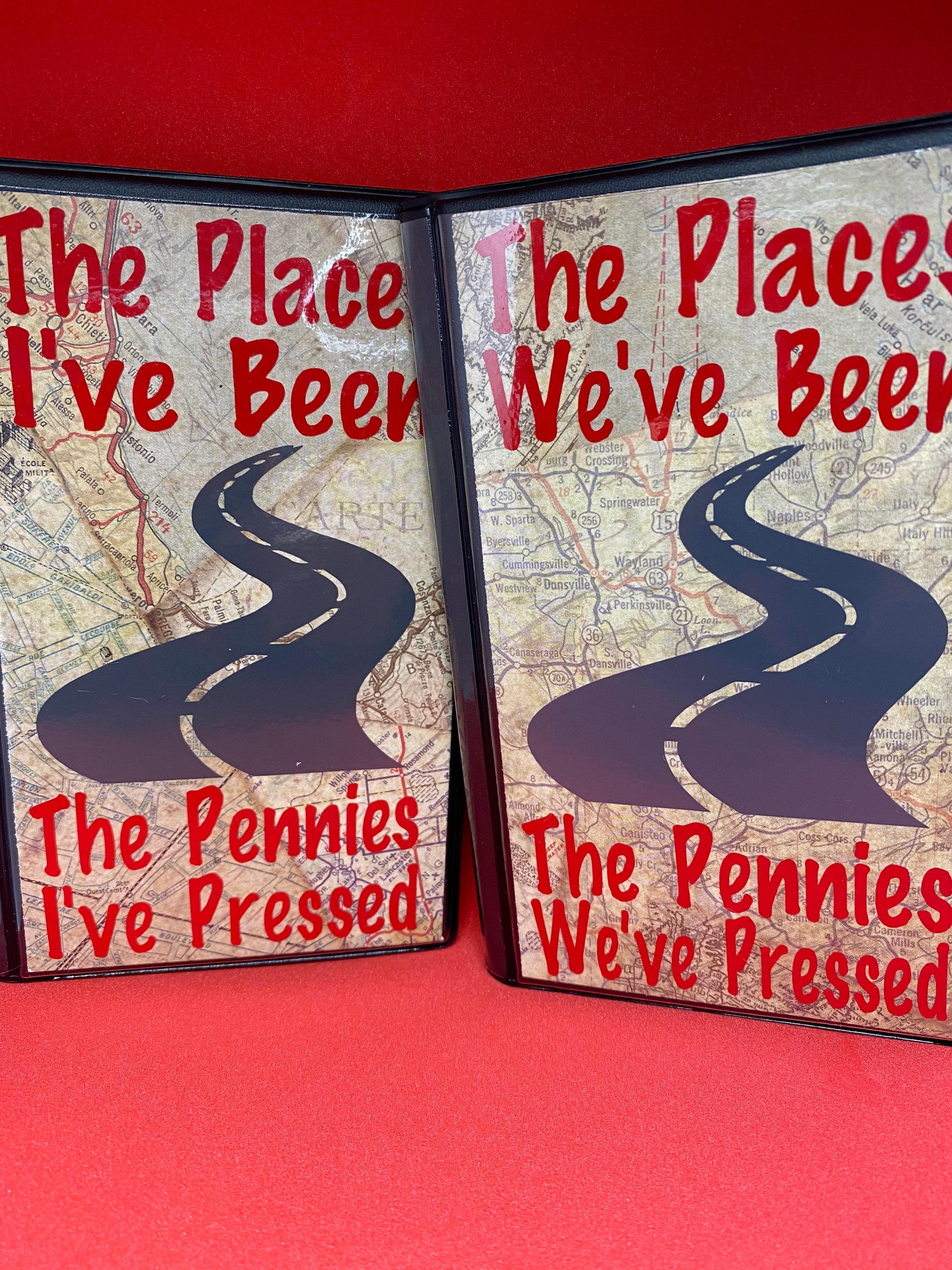 Elongated / Pressed Penny Souvenir Book / Album Collector Etsy