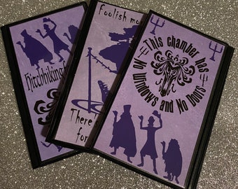 Elongated / Pressed Penny Souvenir Book / Album - Disney Inspired Haunted Mansion