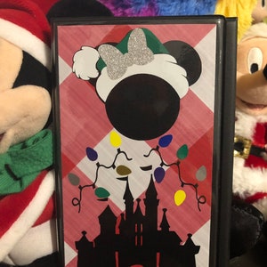 Elongated / Pressed Penny Souvenir Book / Album - Disney Inspired Mickey Mouse Minnie Mouse Christmas