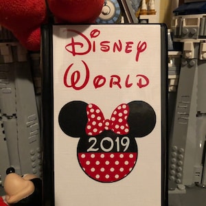 Elongated / Pressed Penny Souvenir Book / Album - Disney Inspired Minnie Mouse