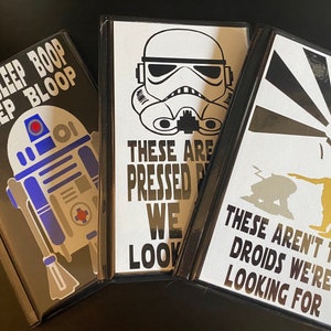 Elongated / Pressed Penny Souvenir Book / Album - Disney Inspired Star Wars Storm Trooper/Droids