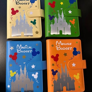 A6 Budget Binder | Cash Binder | Budget Binder | Savings | Money Binder | money Holder Disney Inspired