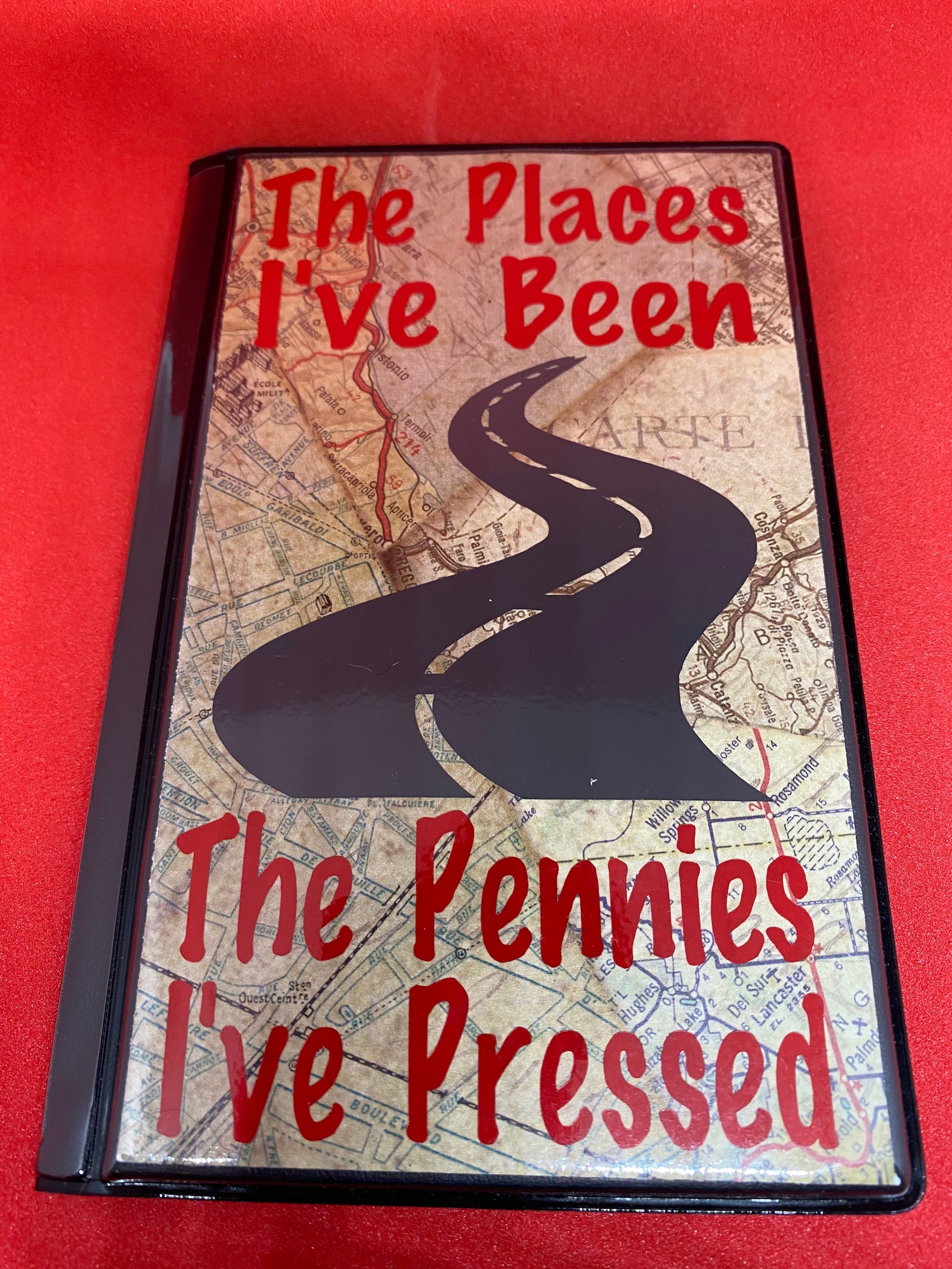 Elongated / Pressed Penny Souvenir Book / Album Collector Etsy