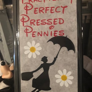 Elongated / Pressed Penny Souvenir Book / Album - Disney Inspired Mary Poppins