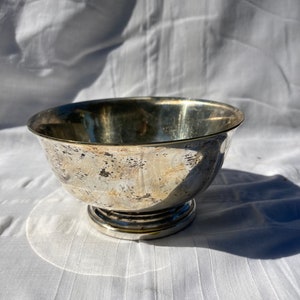 Gorham silver plate candy bowl