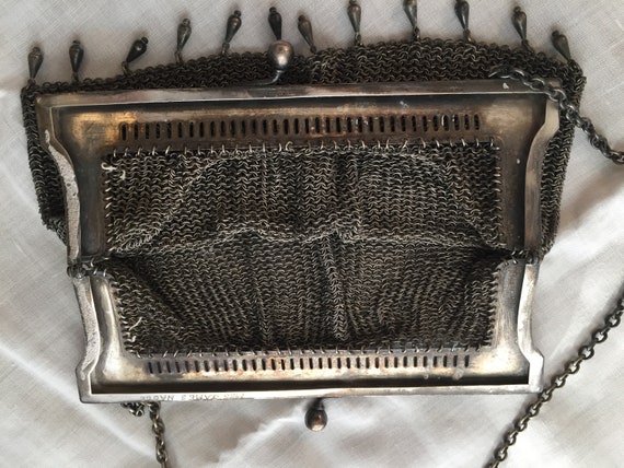 metal chain link purse - image 3
