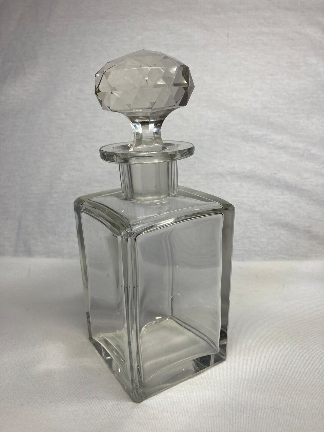 Leaded Glass Bottle Etsy