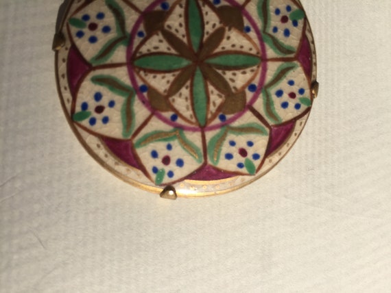 Hand painted brooch - image 2