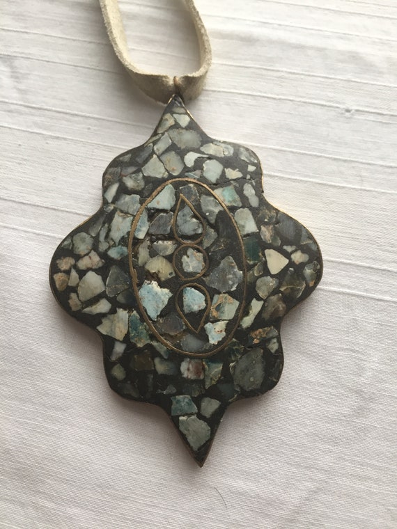 Inlayed pendent - image 1