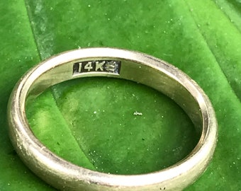 14k gold band