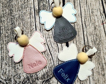 Guardian angel gift for First Communion, keychain