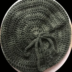 Crochetted Beret