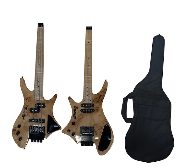 4 弦ショートスケール ベース/6 弦リード ヘッドレス (2 in 1