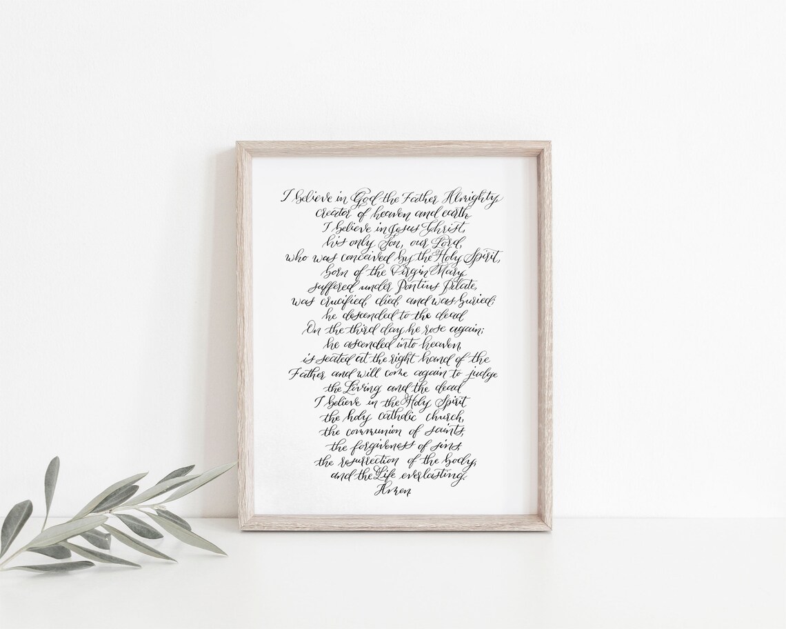 Custom Calligraphy Print / Medium - 11x14 / Calligraphy Letter ...