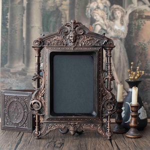 NEW COLOR The Muse Frame, A Reproduction Gutta Percha Frame, perfect goth frame and antique frame