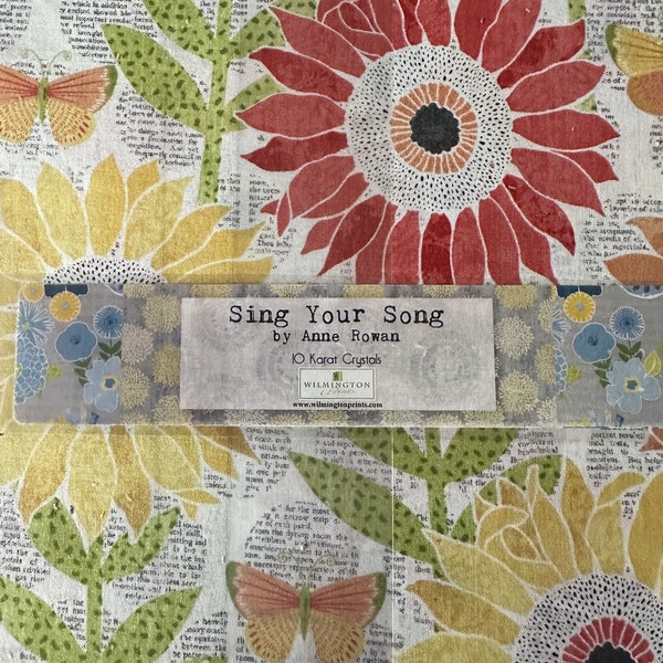 Sing Your Song by Anne Rowan for Wilmington Fabrics