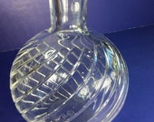Vintage Baccarat Crystal France Cyclades Swirl Vase