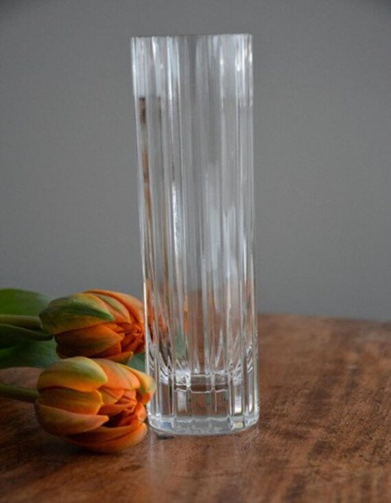 Vintage Baccarat Crystal France Harmonie 7.9 Flower Vase - Etsy